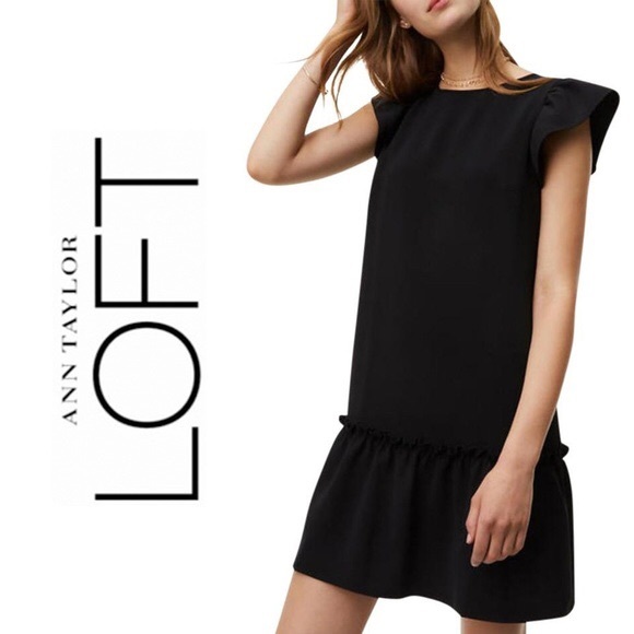 loft little black dress